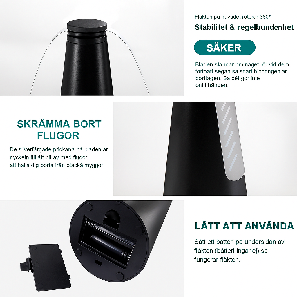 Fläkt mot Flugor – Håller Flugorna Borta från Maten
